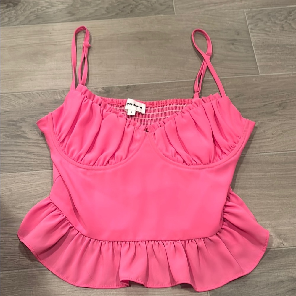 Superdown Pink Women's Blouse Size S
